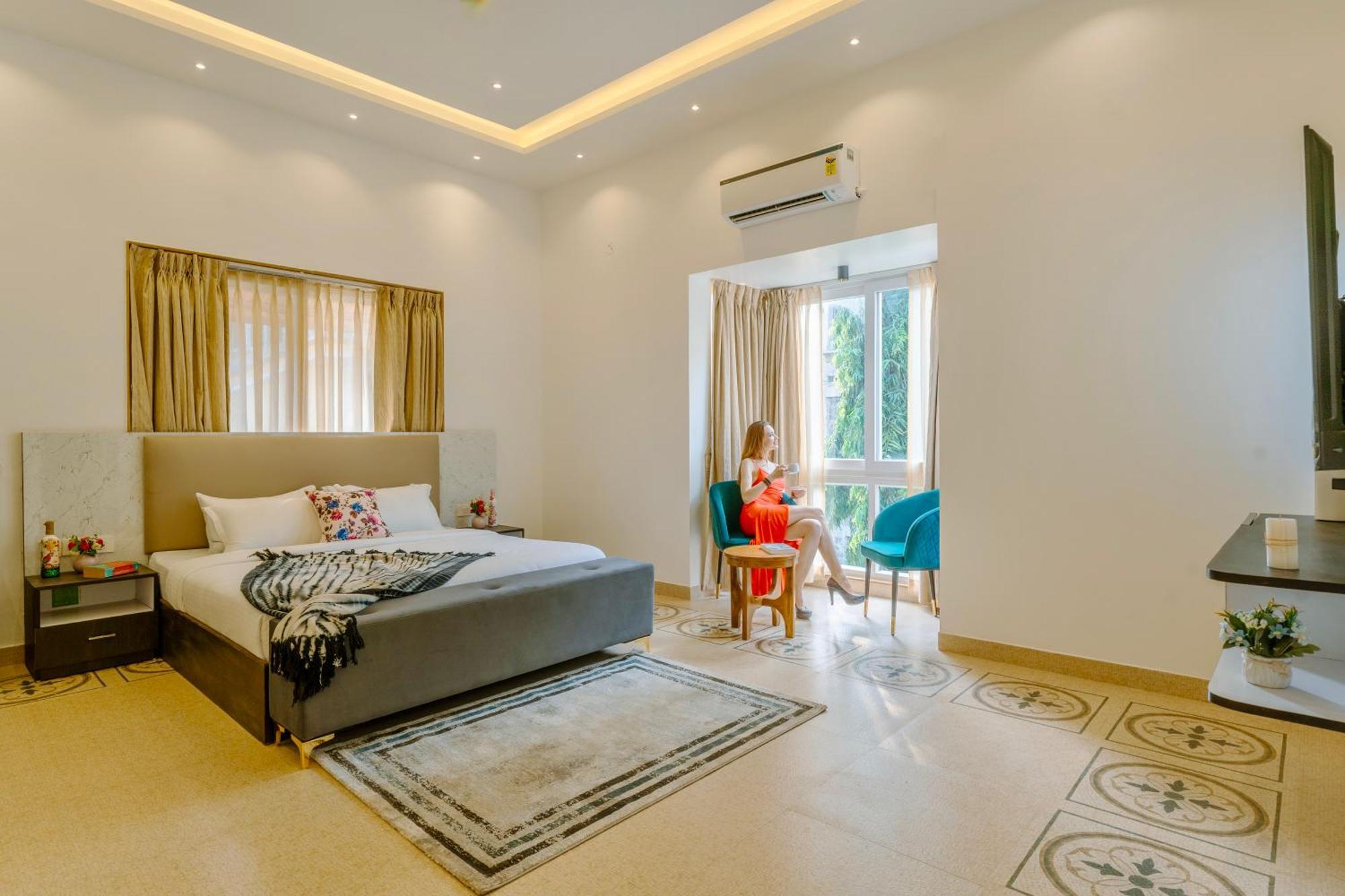 Villa Shambhala Luxury Villa With Private Pool Close To Anjuna Vagator Verla Exterior foto